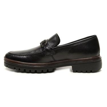 Imagem de Sapato Masculino Mocassim de Couro Legítimo Original - Propria, Preto,