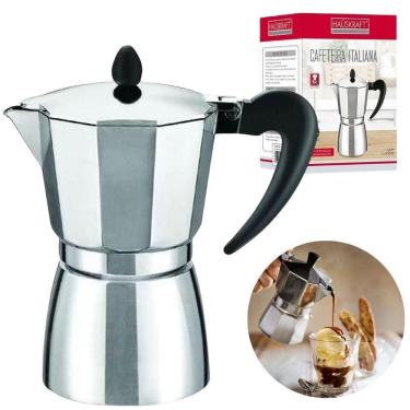 Imagem de Cafeteira Italiana Alumínio 9 Xícaras Expresso Manual 380Ml