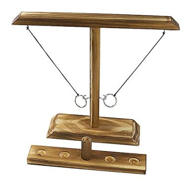 Imagem de Anel de Madeira Jogo Gancho Jogos de Tabuleiro Jogo Portátil Para Crianças Adulto Festa Viagem Em Casa