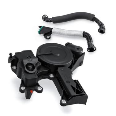 Imagem de Válvula PCV Motor Cárter Separador de Óleo Mangueira Respiratória Kit de Tubo de Escape 06H103495AH para VW Beetle CC Jetta GTI Passat Tiguan para Audi A3 A4 A5 Q5 TT Resistente Duro (Potência 180)