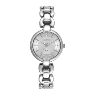 Imagem de Relógio Seculus Feminino Ref: 23754l0svnb3 Bracelete Prateado