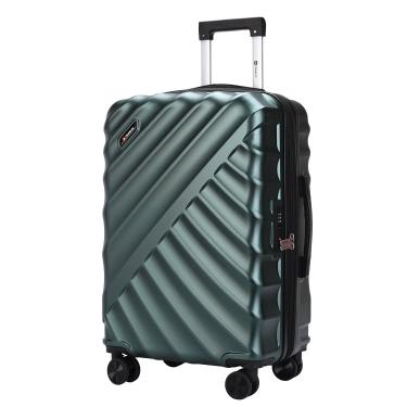 Imagem de Mala Travelux Pilatus Grande 32 Kg Verde - Expansível e Cadeado TSA
