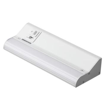 Imagem de American Lighting Luminária De Teto Led Courant 8 Polegadas Para Armários Sem Tomada, 5 Circuitos, Acabamento Branco, 120 V Ca, W, 300 Lúmens, Cri 90, 15 A, Ideal Cozinha, Ambiente Trabalho, Exposiç