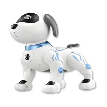 Imagem de Zippy Toys Cachorro Robô com Controle Remoto Bateria USB Este Cachorro Robô é Uma Companhia Divertida e Interativa para Crianças de Todas as Idades, com Diversas Funcionalidades
