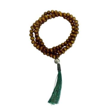 Imagem de Japamala Zen Budista Hooponopono 15 Cm 108 Contas Em Madeira - Lua Mís