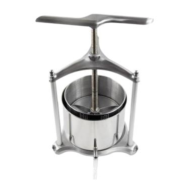 Imagem de FJMQHU Prensa Manual para Vinho, Espremedor Manual, 6 L, Vegetais, Mel, Prensa para Fazer, Vinho, Cenouras, Frutas Vermelhas,