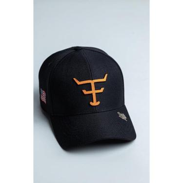 Imagem de Bone Texas Farm - New Texas - Tf987 - Preto/ Laranja Neon Único-Unissex
