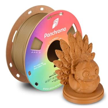 Imagem de Polymaker Panchroma Filamento PLA fosco, filamento de impressão 3D marrom de madeira 1,75 mm 1kg, anteriormente filamento PLA de impressora 3D Polyterra, serve na maioria das impressoras 3D FDM