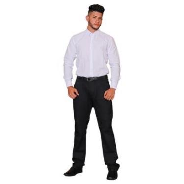 Imagem de Calça Social Preta Masculina-Masculino