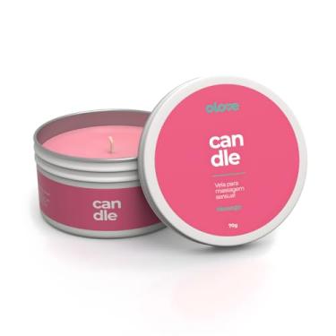 Imagem de Vela Hidratante Beijável Olove Candle 70g Massagem Sensual Sem Parafina Aroma Afrodisíaco (Morango)