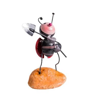 Imagem de Decoração de Modelo Joaninha no Estilo Pastoral Criativa Sala Estar Estudo e Janela Presente Artesanato Pequena Carregan