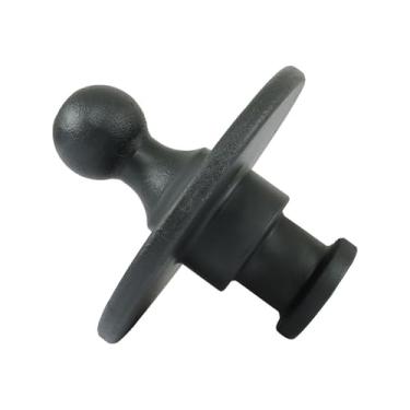 Imagem de Adaptador de bola de pescoço de ganso de 13,607 kg, engate de reboque de quinta roda, pino principal para receptor de reboque de bola de pescoço de ganso de 6 cm, substituição para 2085295 BEC392