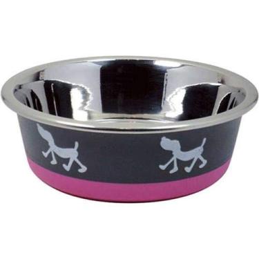 Imagem de Comedouro e Bebedouro Top Trama Preto