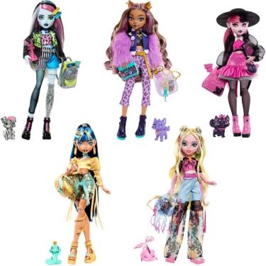 Imagem de Boneca Monster High Nefera De Nile c/ Pet Lavish e Acessrios - Mattel