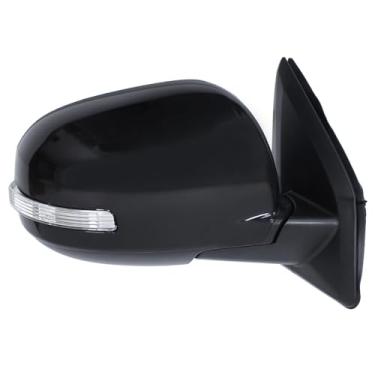 Imagem de Espelho retrovisor lateral do passageiro adequado para Mitsubishi ASX 2013-2021 montagem do espelho retrovisor lateral ajuste elétrico, aquecimento, dobra elétrica, luz de seta