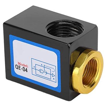 Imagem de Válvula de exaustão rápida G1/2 Equipamento de interruptor de controle pneumático industrial Liga de alto desempenho durável para sistemas pneumáticos e máquinas industriais