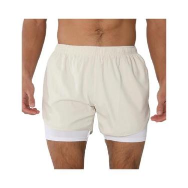 Imagem de Shorts Masculinos De Corrida Leves E De Secagem Rápida Com Bolsos Inte