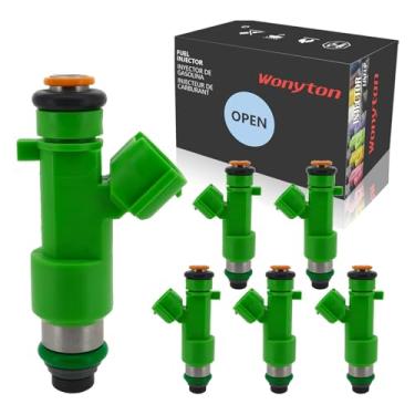 Imagem de Wonyton Conjunto de 6 injetores de combustível 16600-JK20A FJ1017 substituição compatível com Nissan 350Z Altima Maxima Murano Quest Infiniti EX35 FX35 G35 M35 Q50 Q70 QX60 3.5L - Substitui 16600JA10A