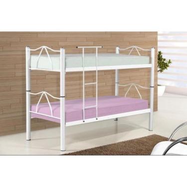 Imagem de Beliche Bicama CAMILA 0,80 2 Camas Solteiro Gaspari Móveis ESTRADO MAD