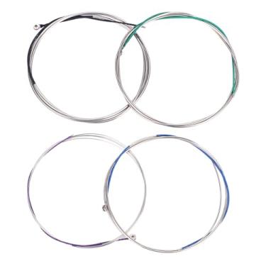Imagem de Generic Conjunto de Cordas de Violoncelo de Liga de Zinco e Cobre Com Revestimento Colorido, Peça de Reposição Durável para Violoncelo 3/4 4/, ótimo Presente para Entusiastas de Guitarra, Cordas de