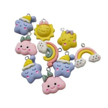 Imagem de Pingente Infantil bijuterias de miçangas brincos colar pulseiras artes