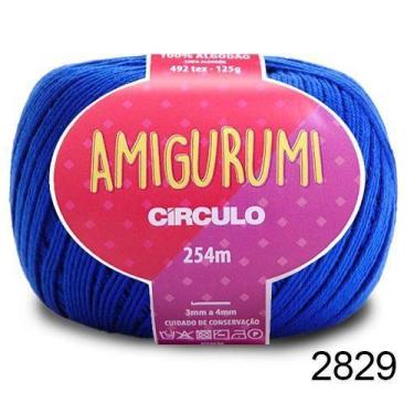 Imagem de LINHA AMIGURUMI 125G COR 2829 AZUL BIC - Círculo