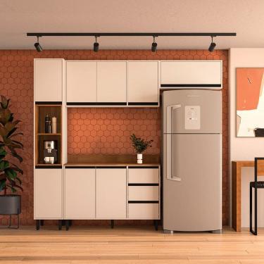 Imagem de Cozinha Modulada 4 Pecas com Tampo Koya Politorno
