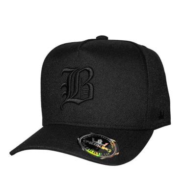 Imagem de Boné Overking Aba Curva Snapback Brooklyn Preto-Masculino