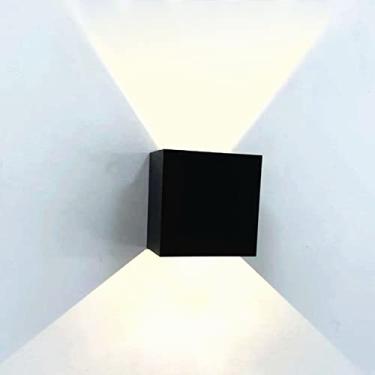 Imagem de Luzes de parede LED, lâmpada de parede de alumínio inovadora, chips de LED premium, para casas, salas de estar, quartos, escadas com escopo de decoração multifuncional (01)