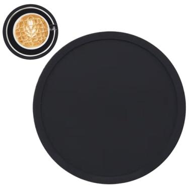 Imagem de Porta-Copos De Silicone Para Bebidas,Suportes Antiderrapantes | Resistente A Altas Temperaturas Antiderrapante Isolante Térmico Redondas Para Cozinha Balcão E Móveis De Exterior