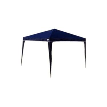 Imagem de Gazebo X-flex Oxford com Silvercoating Azul 3m X 3m Mor