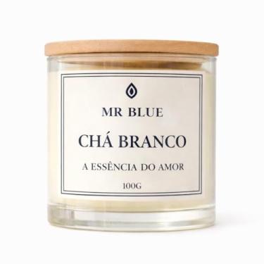 Imagem de Velas Aromáticas Cera de Coco - Chá branco 100g