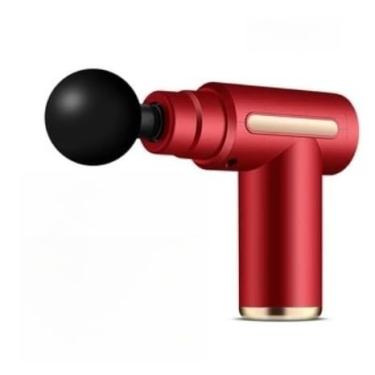 Imagem de Massageador Elétrico Muscular Pistola Portátil Massagem(Vermelho)