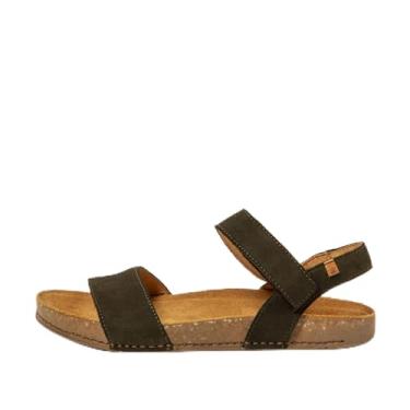Imagem de El Naturalista Sandália masculina com fivela traseira, Caqui, 39 EU Weit