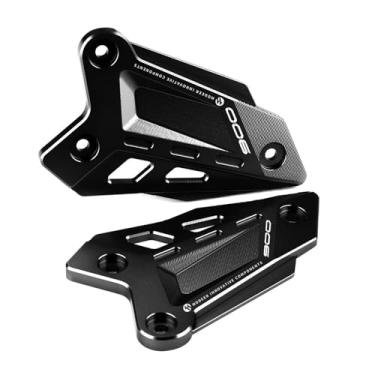Imagem de Anti-derrapante Protetor de pedal traseiro decorativo para Z-900 z900 se z 900 2017-2023(Black a)