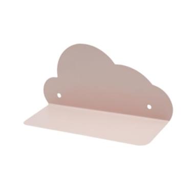 Imagem de FytStycale Prateleira de Parede, Organizador de Metal em Formato de [palavra Faltando], Prateleira Suspensa para Livros, Expositor para Pequenos Objetos de Artes, Rosa, Tamanho real