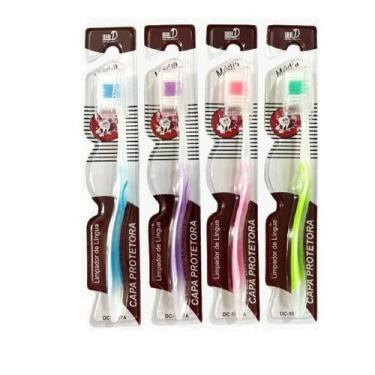 Imagem de Escova De Dente Média Com Capa 1907A 12Un  Dental Craft