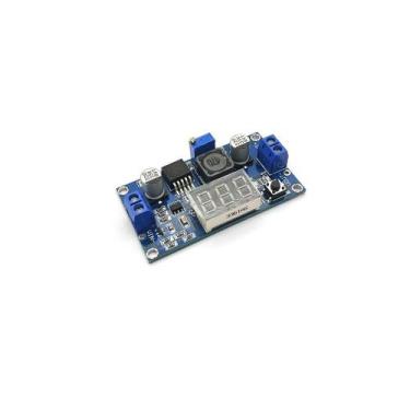 Imagem de Regulador de Tensão Ajustável LM2596 DC-DC com Display Step Down - Rob