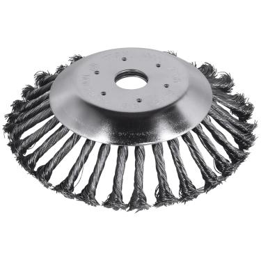 Imagem de Escova Circular 8'' Aço Torcido para Roçadeira Tradestar