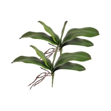 Imagem de Conjunto De Orquídeas Artificiais De 69cm De Altura, 2 Peças, Toque Re