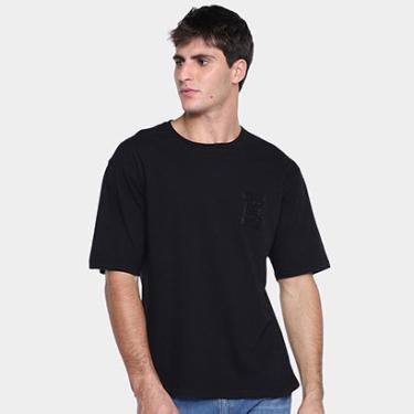 Imagem de Camiseta Ellus Fine E Waffel Over Masculina-Masculino