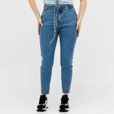 Imagem de Calça Young Style Jeans Mom Feminina-Feminino