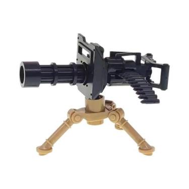 Imagem de Conjunto De Blocos De Montar Militares Com Figuras De Soldados, Armas 