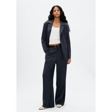 Imagem de Calça Hering Reta em Alfaiataria Fio Tinto Feminina-Feminino