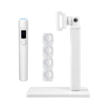 Imagem de Secador De Unhas Portátil Mini UV LED Recarregável Com Base Removível 