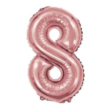 Imagem de Balão Número Metalizado 75cm Balao Aniversário Festa Eventos - CRGFEST