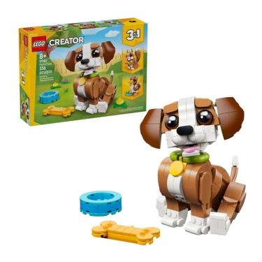 Imagem de Lego Creator 3 em 1 Animais Fofos Cachorrinho Brincalhão - 31382