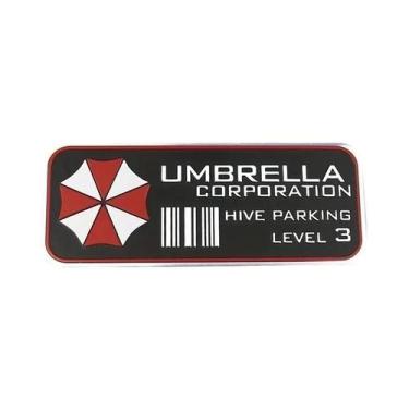 Imagem de Adesivo Clássico Impermeável Para Motocicleta Umbrella Corp Hive Parki