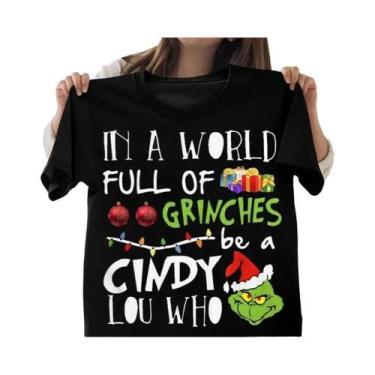 Imagem de Camiseta De Natal Impressa Em 3D Preta, Moda Casual Confortável De Ver