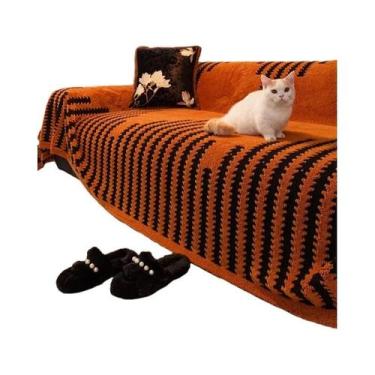 Imagem de Manta Grande De Jacquard Quente Para Sofá, Cobertura Decorativa Para S